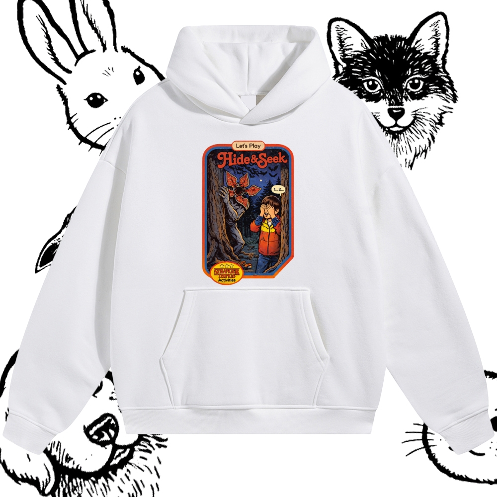 Let's Play Hide&Seek - Cotton Blend Classic Fit Unisex Hoodie