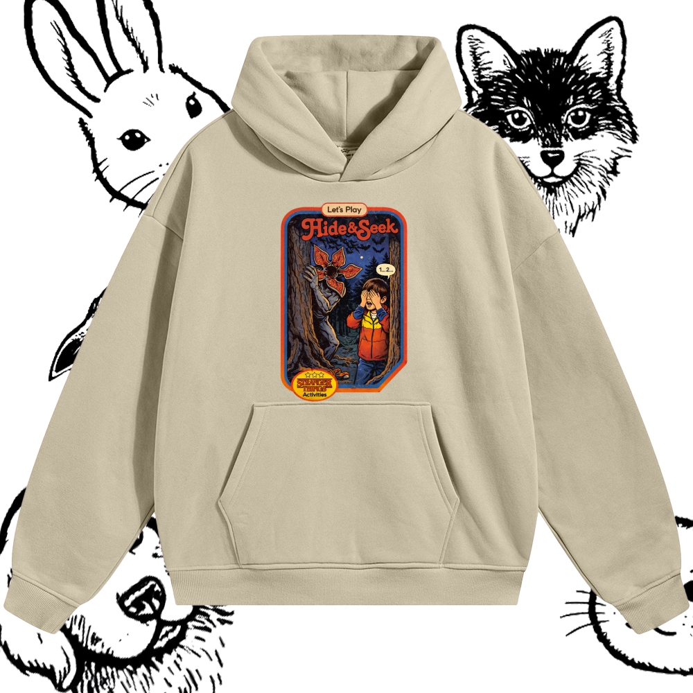 Let's Play Hide&Seek - Cotton Blend Classic Fit Unisex Hoodie