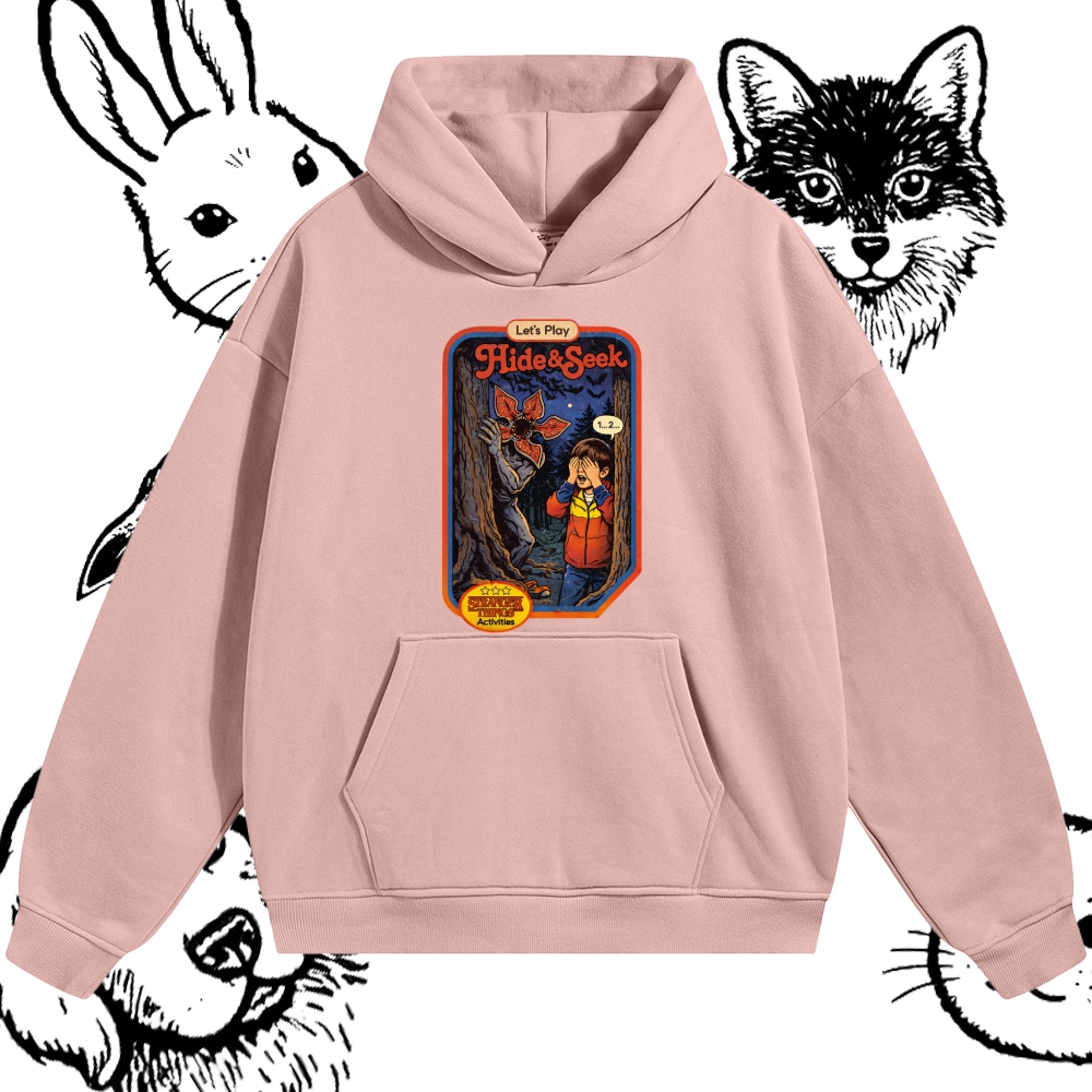 Let's Play Hide&Seek - Cotton Blend Classic Fit Unisex Hoodie