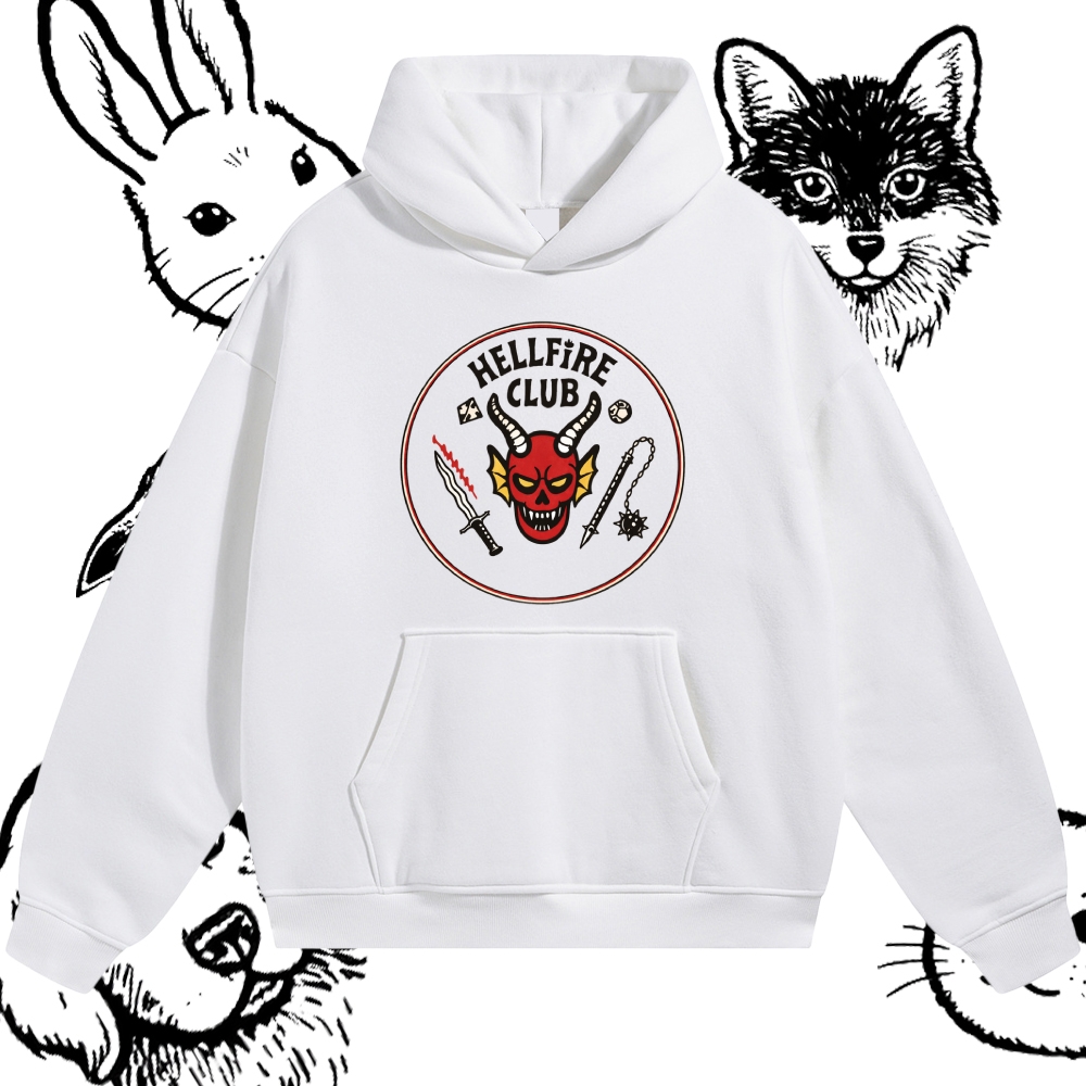 Hellfire Club - Cotton Blend Classic Fit Unisex Hoodie