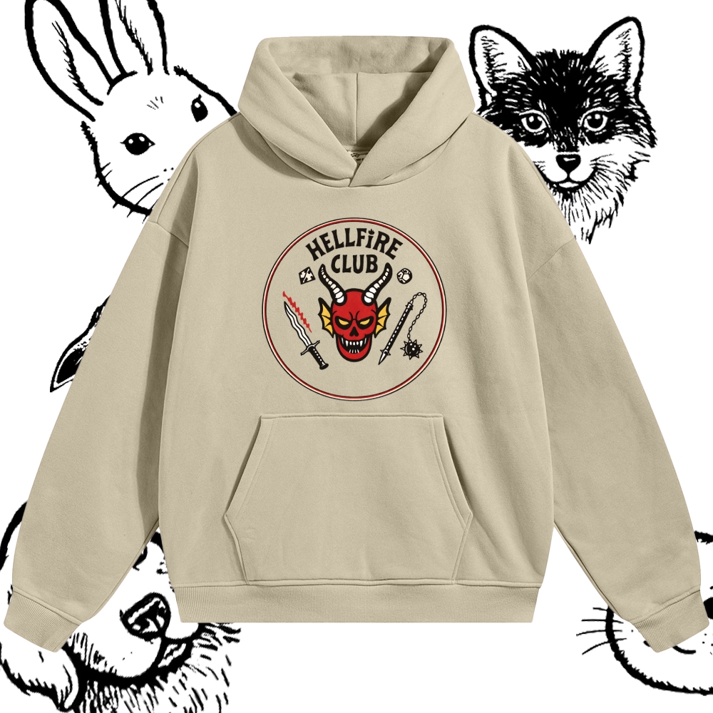 Hellfire Club - Cotton Blend Classic Fit Unisex Hoodie