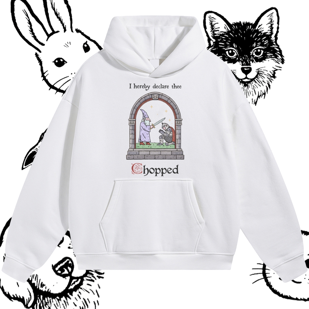 Chopped - Cotton Blend Classic Fit Unisex Hoodie