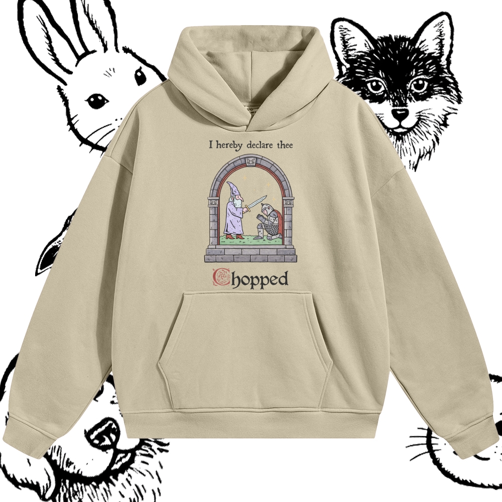 Chopped - Cotton Blend Classic Fit Unisex Hoodie