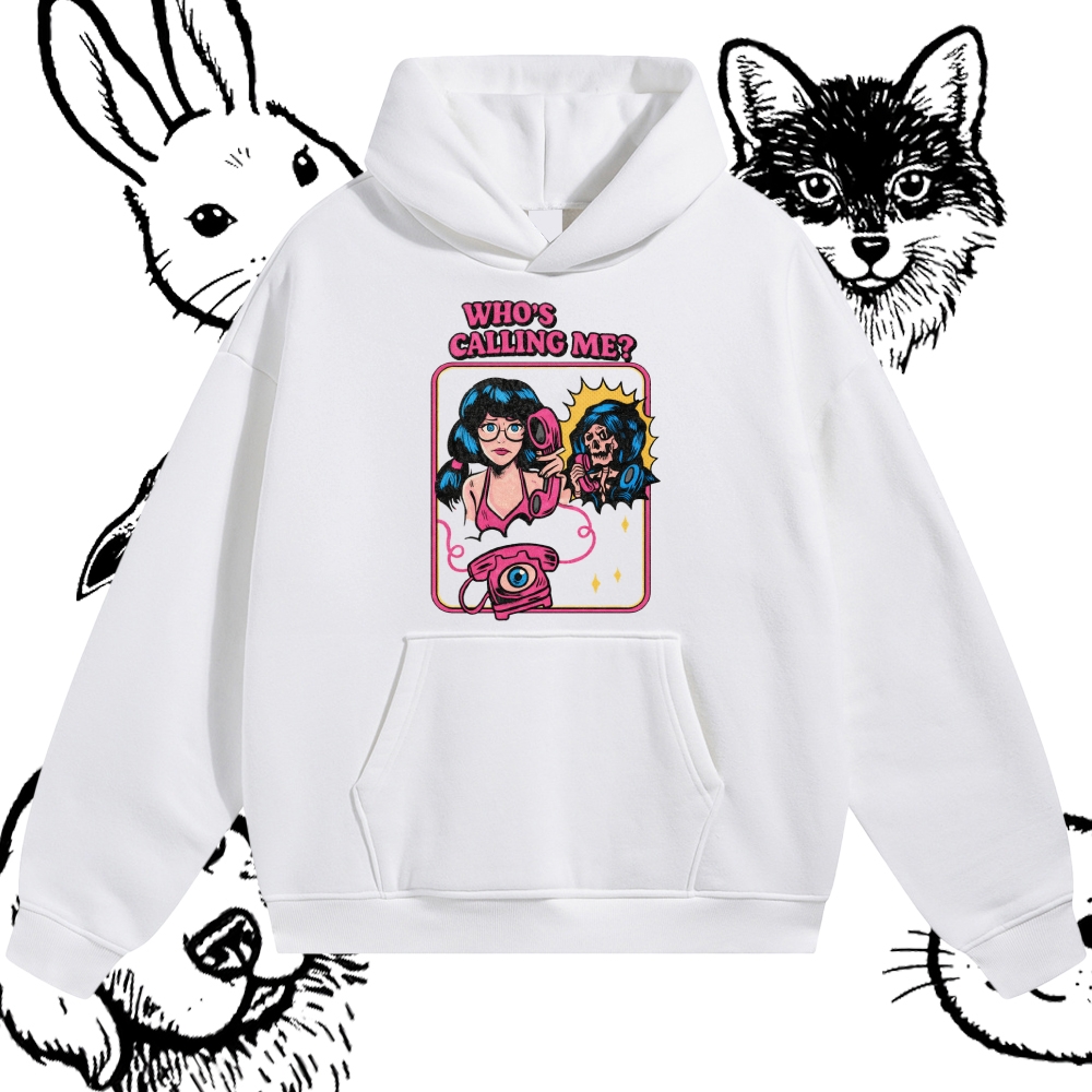 Who's Calling Me? - Cotton Blend Classic Fit Unisex Hoodie