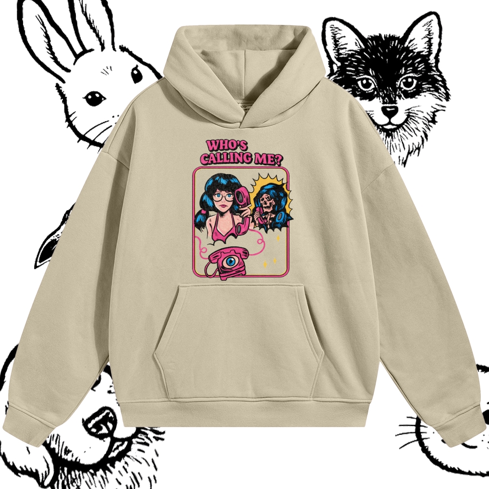 Who's Calling Me? - Cotton Blend Classic Fit Unisex Hoodie