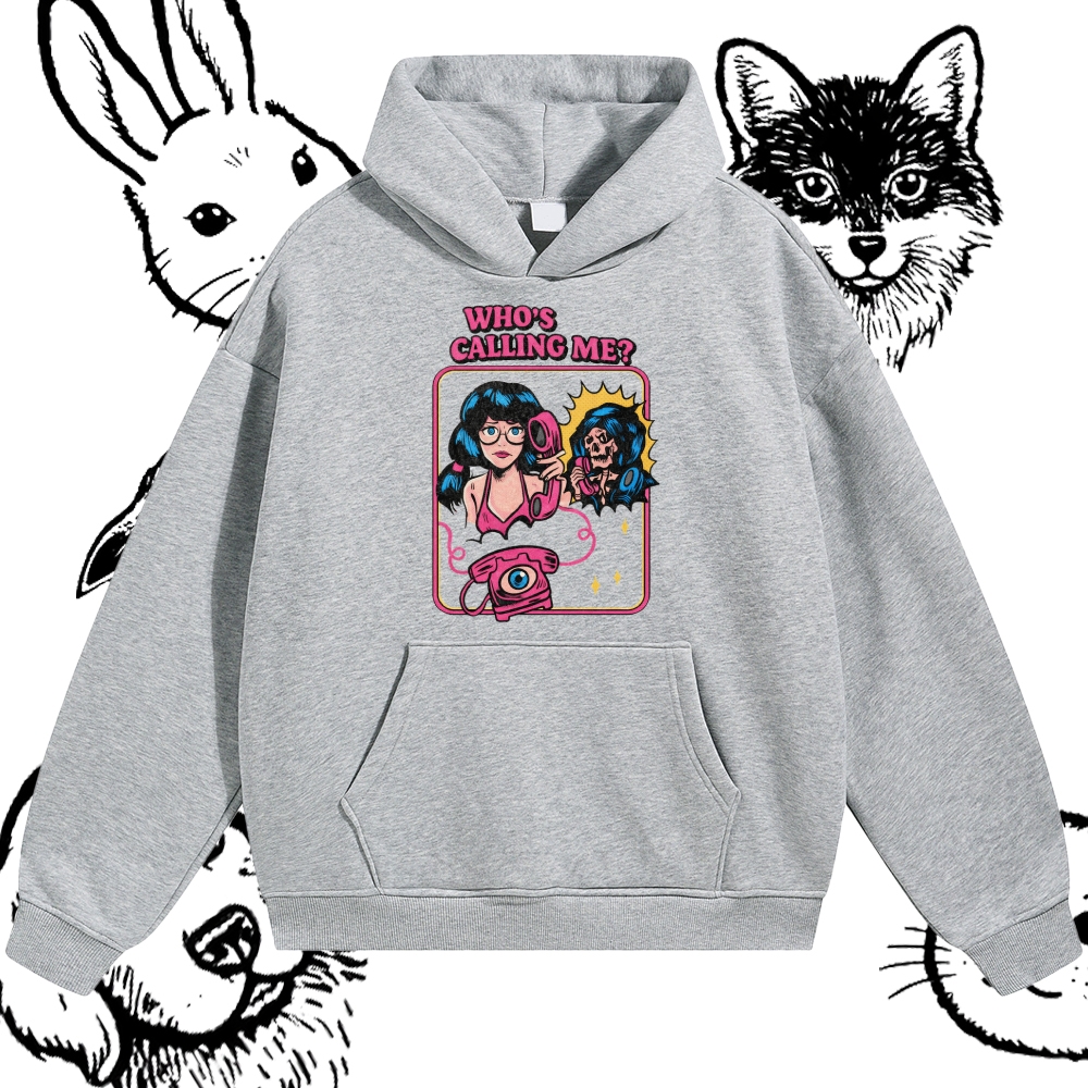 Who's Calling Me? - Cotton Blend Classic Fit Unisex Hoodie