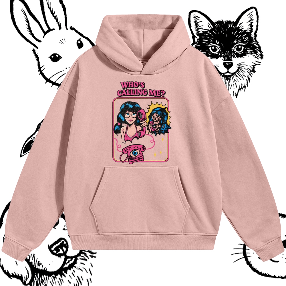 Who's Calling Me? - Cotton Blend Classic Fit Unisex Hoodie