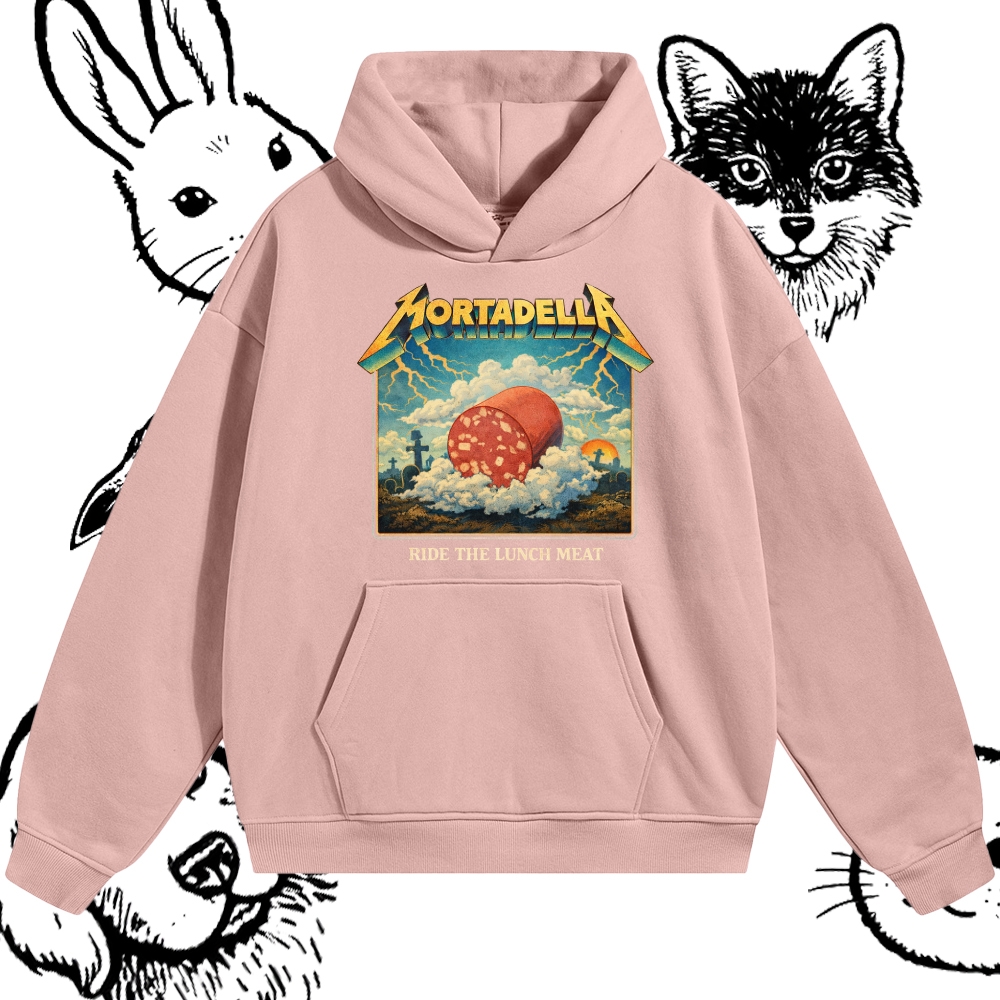 Mortadella - Cotton Blend Classic Fit Unisex Hoodie