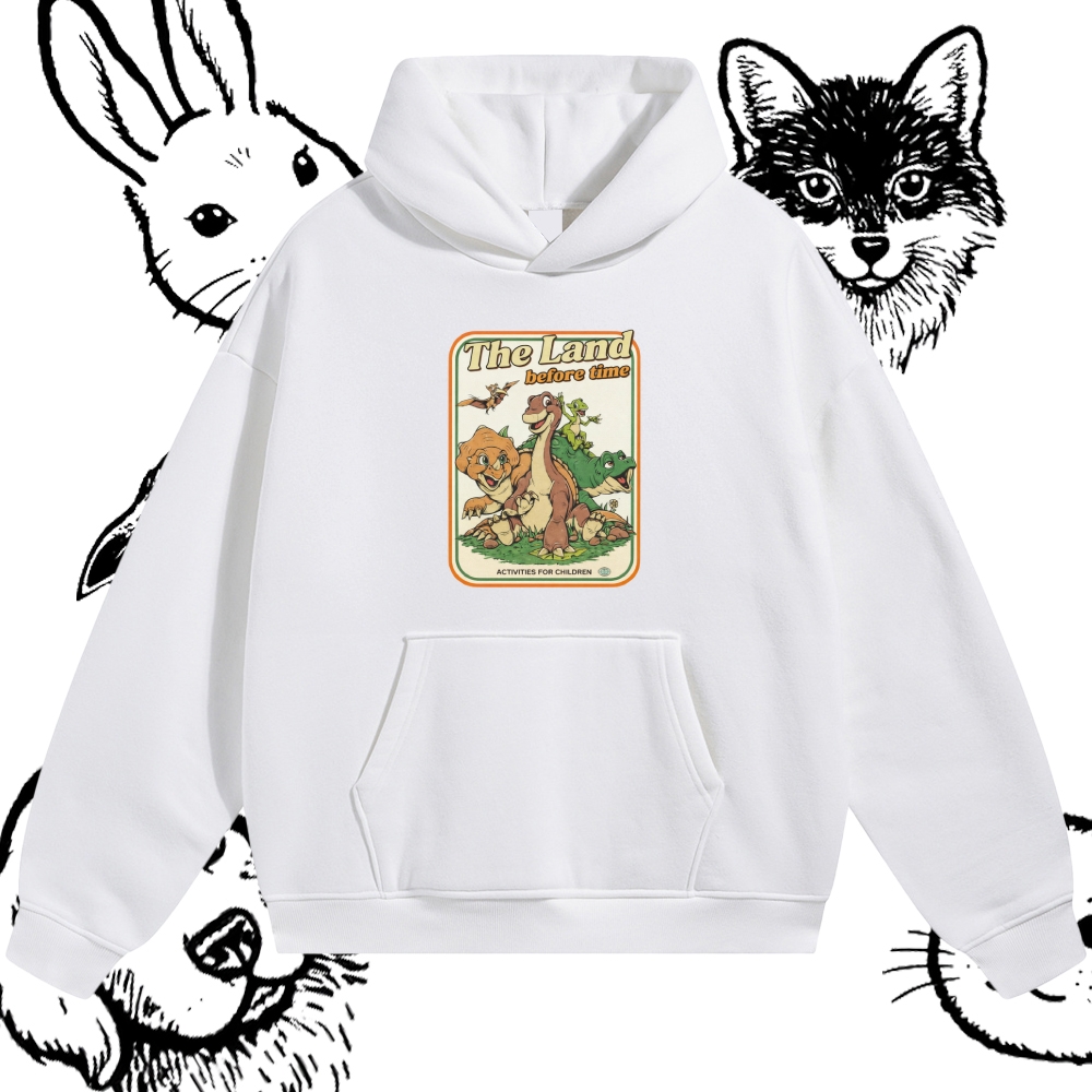 Prehistoric Pals Adventure Cotton Blend Classic Fit Unisex Hoodie