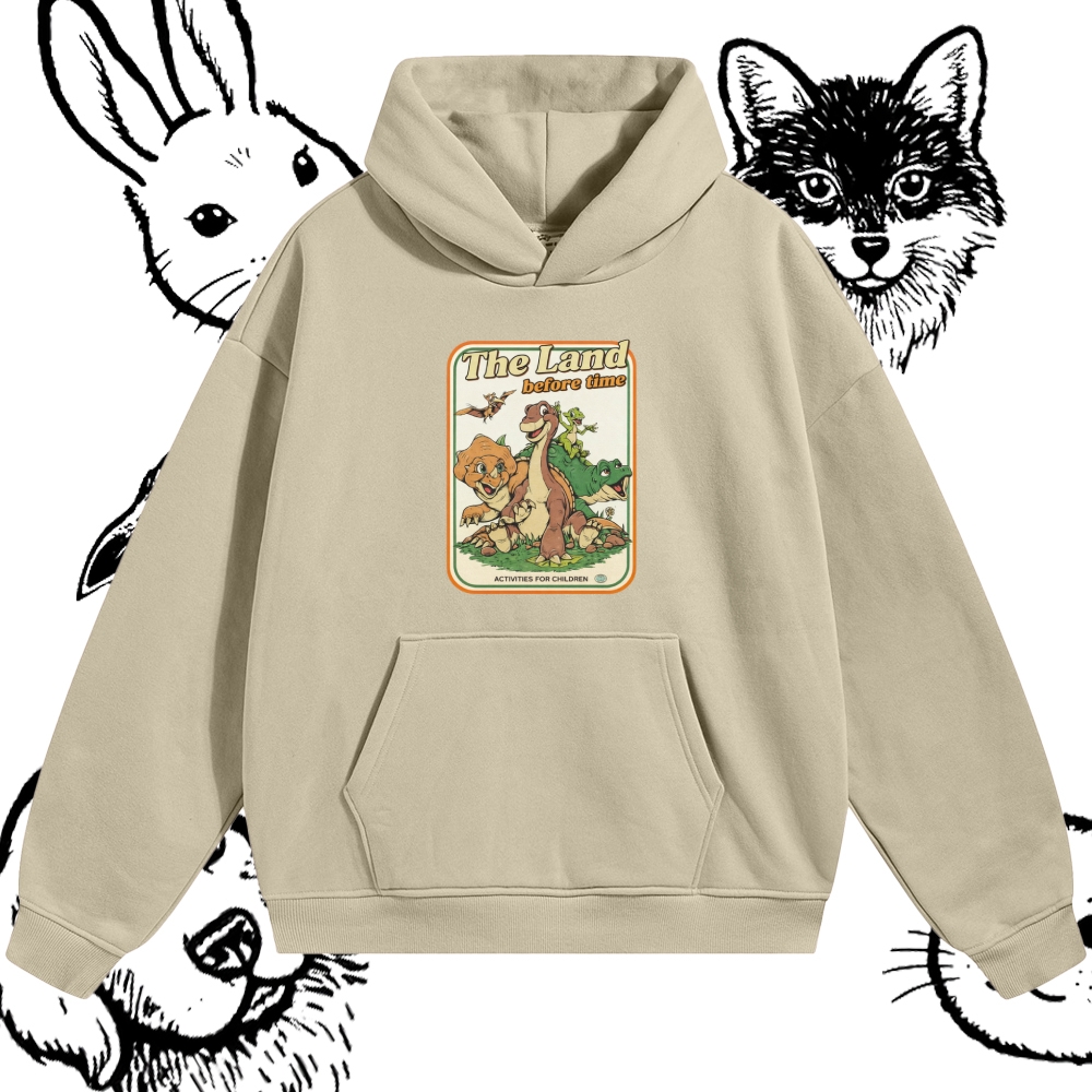 Prehistoric Pals Adventure Cotton Blend Classic Fit Unisex Hoodie