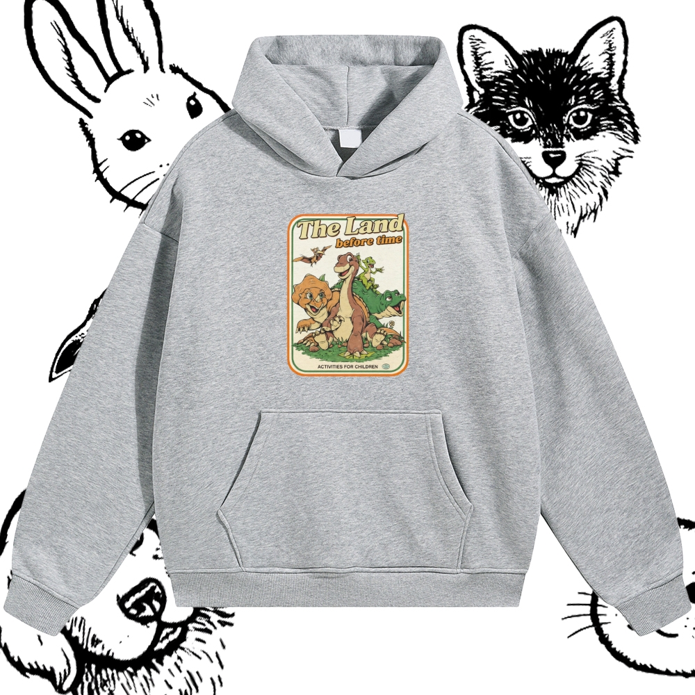 Prehistoric Pals Adventure Cotton Blend Classic Fit Unisex Hoodie