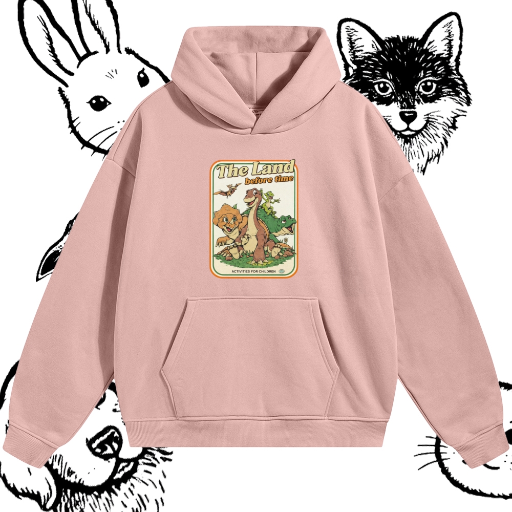 Prehistoric Pals Adventure Cotton Blend Classic Fit Unisex Hoodie