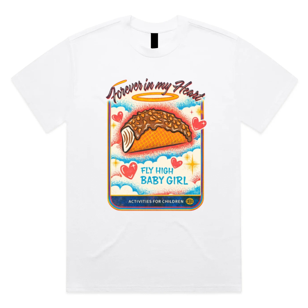 Eternal Taco Paradise Cotton Classic Fit Retro Dark Humor Graphic Tee