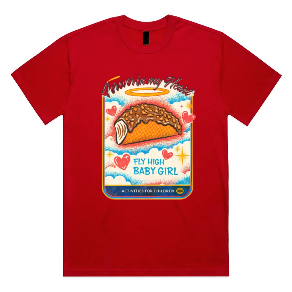 Eternal Taco Paradise Cotton Classic Fit Retro Dark Humor Graphic Tee