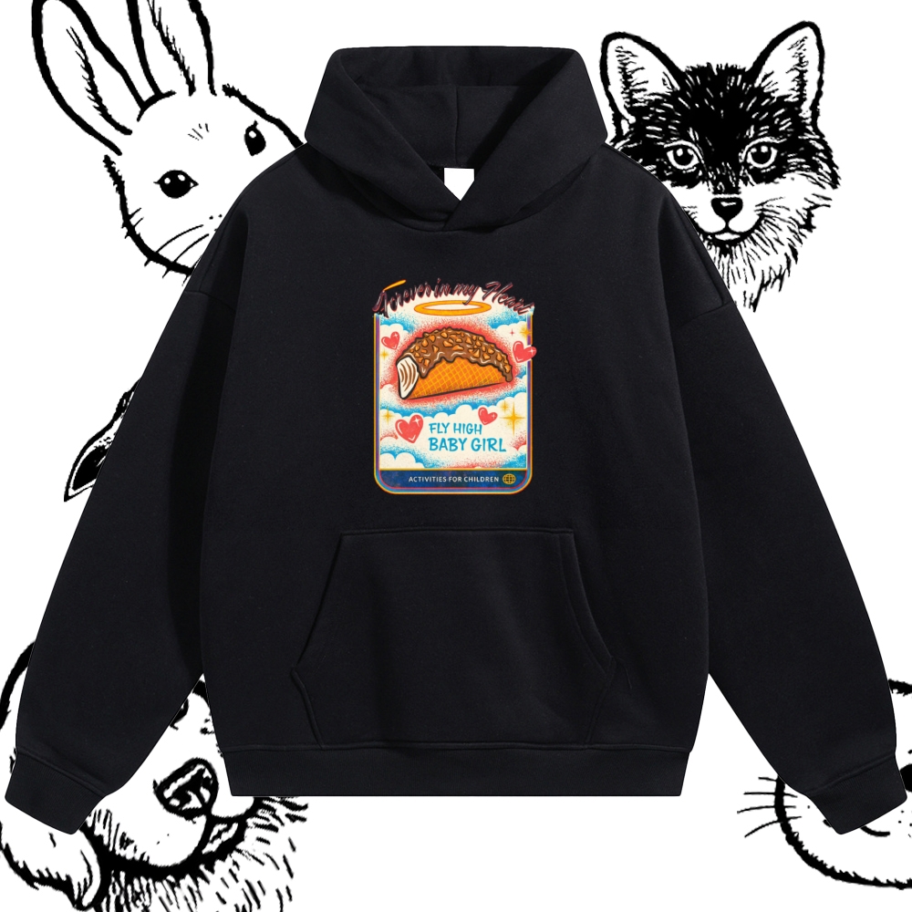 Eternal Taco Paradise Cotton Blend Classic Fit Unisex Hoodie