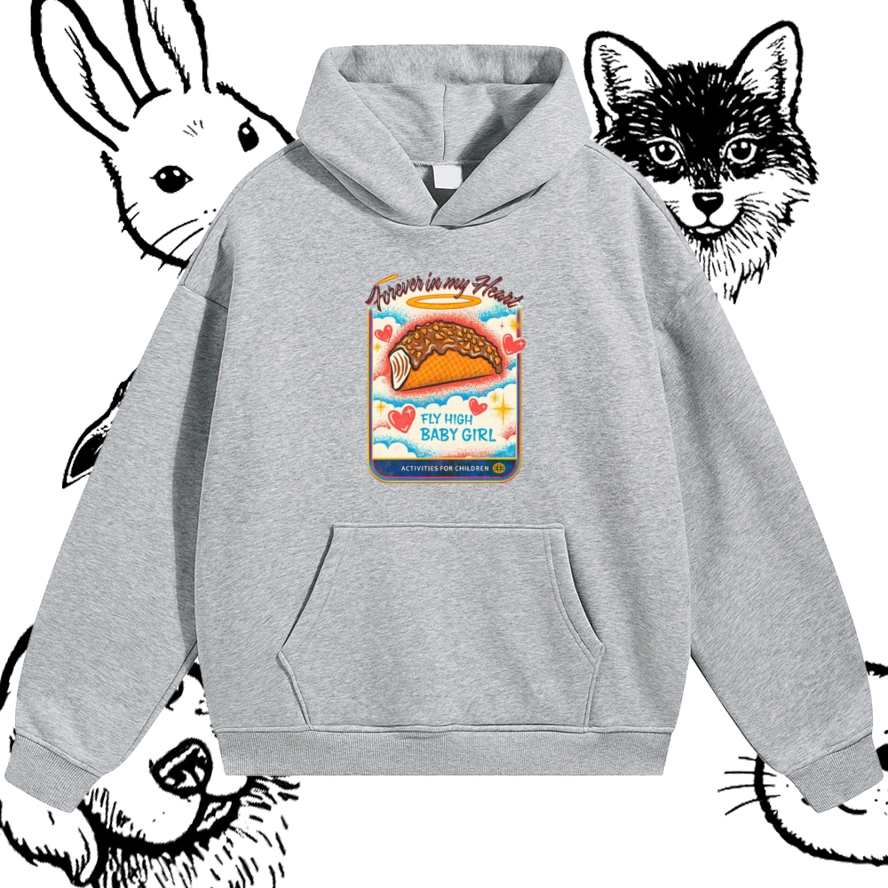 Eternal Taco Paradise Cotton Blend Classic Fit Unisex Hoodie