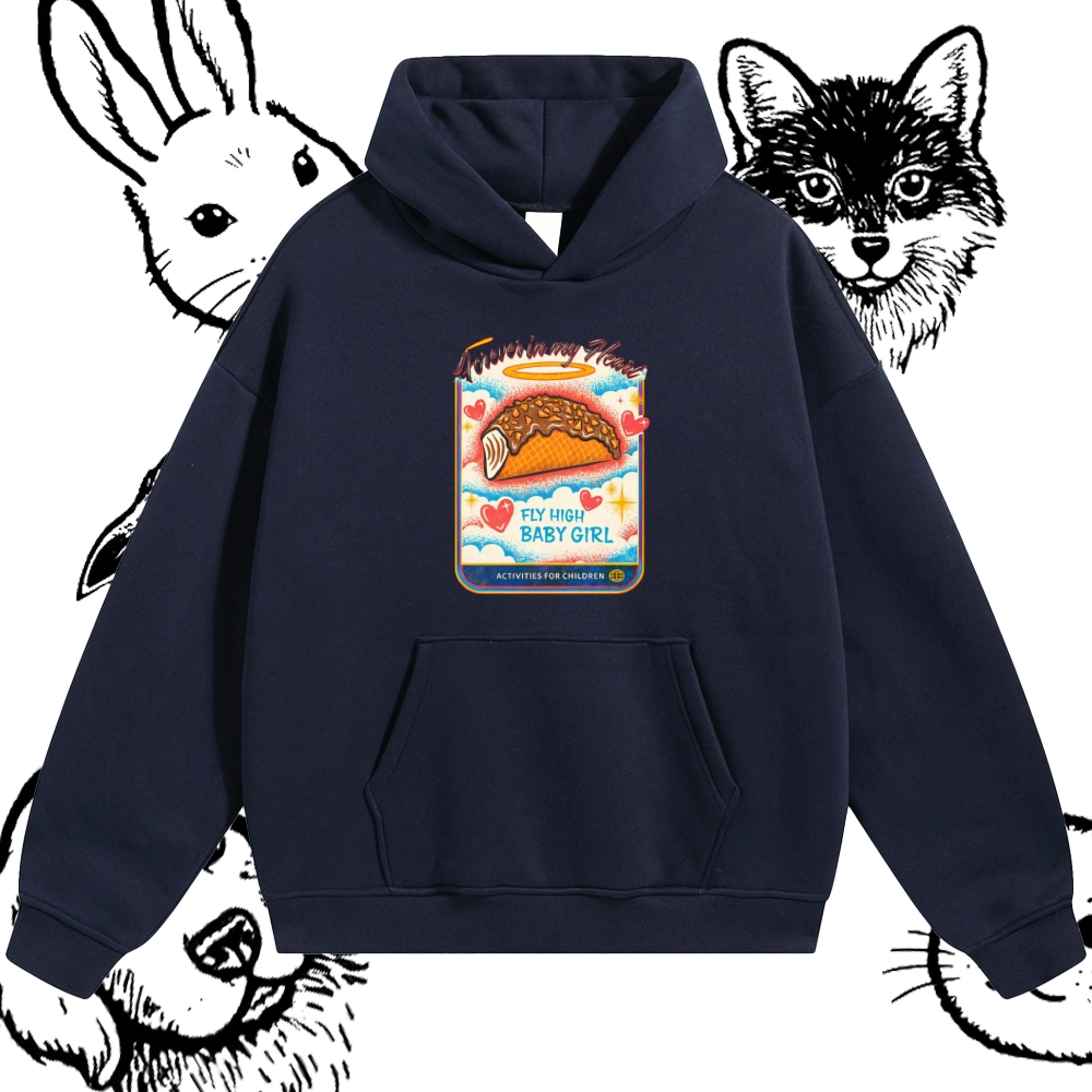 Eternal Taco Paradise Cotton Blend Classic Fit Unisex Hoodie
