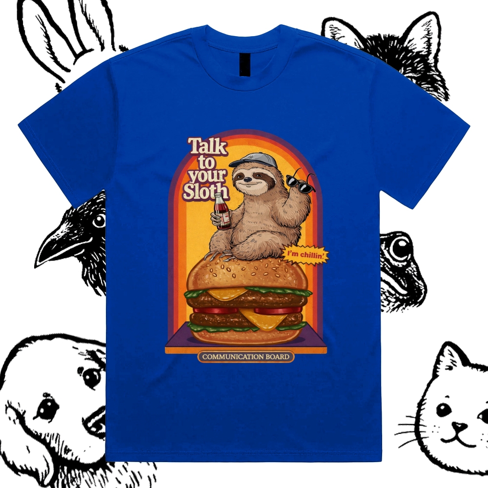 The Supreme Chill Ambassador Cotton Classic Fit Retro Dark Humor Graphic Tee