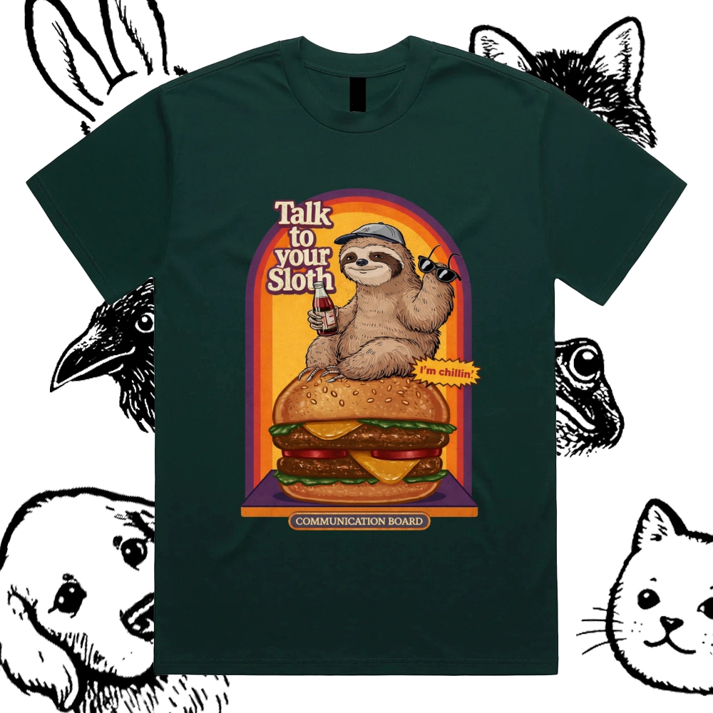 The Supreme Chill Ambassador Cotton Classic Fit Retro Dark Humor Graphic Tee