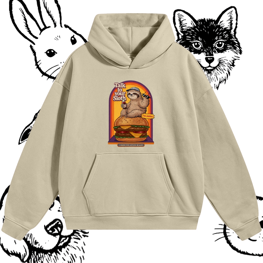 The Supreme Chill Ambassador Cotton Blend Classic Fit Unisex Hoodie