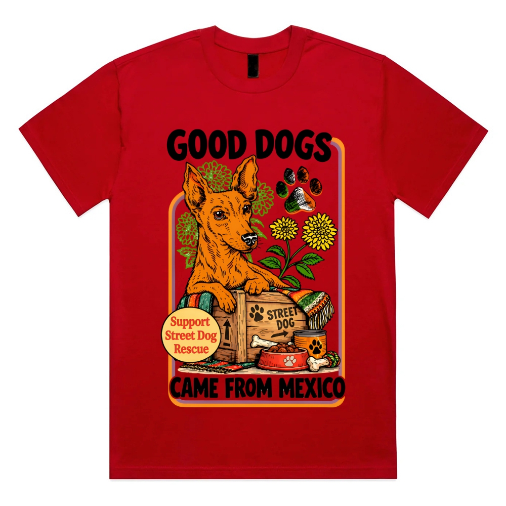 The Brave Mexican Street Soul Cotton Classic Fit Retro Dark Humor Graphic Tee