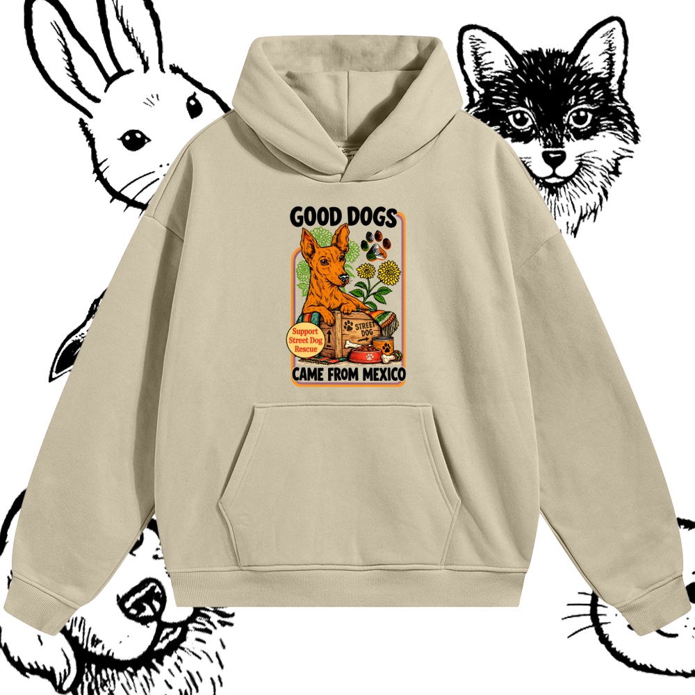 The Brave Mexican Street Soul Cotton Blend Classic Fit Unisex Hoodie