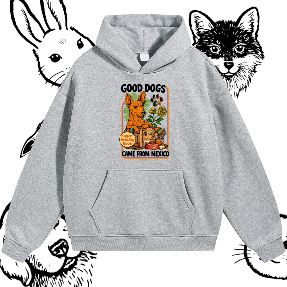 The Brave Mexican Street Soul Cotton Blend Classic Fit Unisex Hoodie
