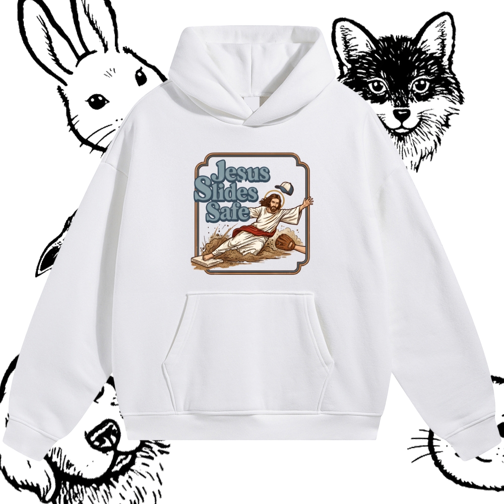 The Divine Home Run Legend Cotton Blend Classic Fit Unisex Hoodie