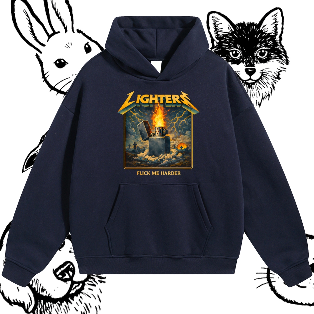 Master Of Lighters Cotton Blend Classic Fit Unisex Hoodie