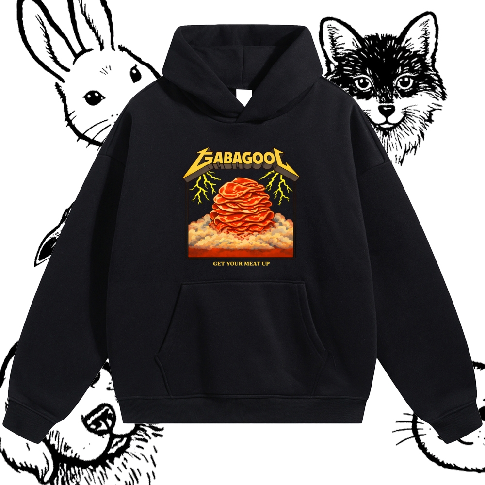 Gabagool Meat Storm Cotton Blend Classic Fit Unisex Hoodie