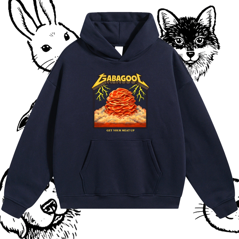 Gabagool Meat Storm Cotton Blend Classic Fit Unisex Hoodie