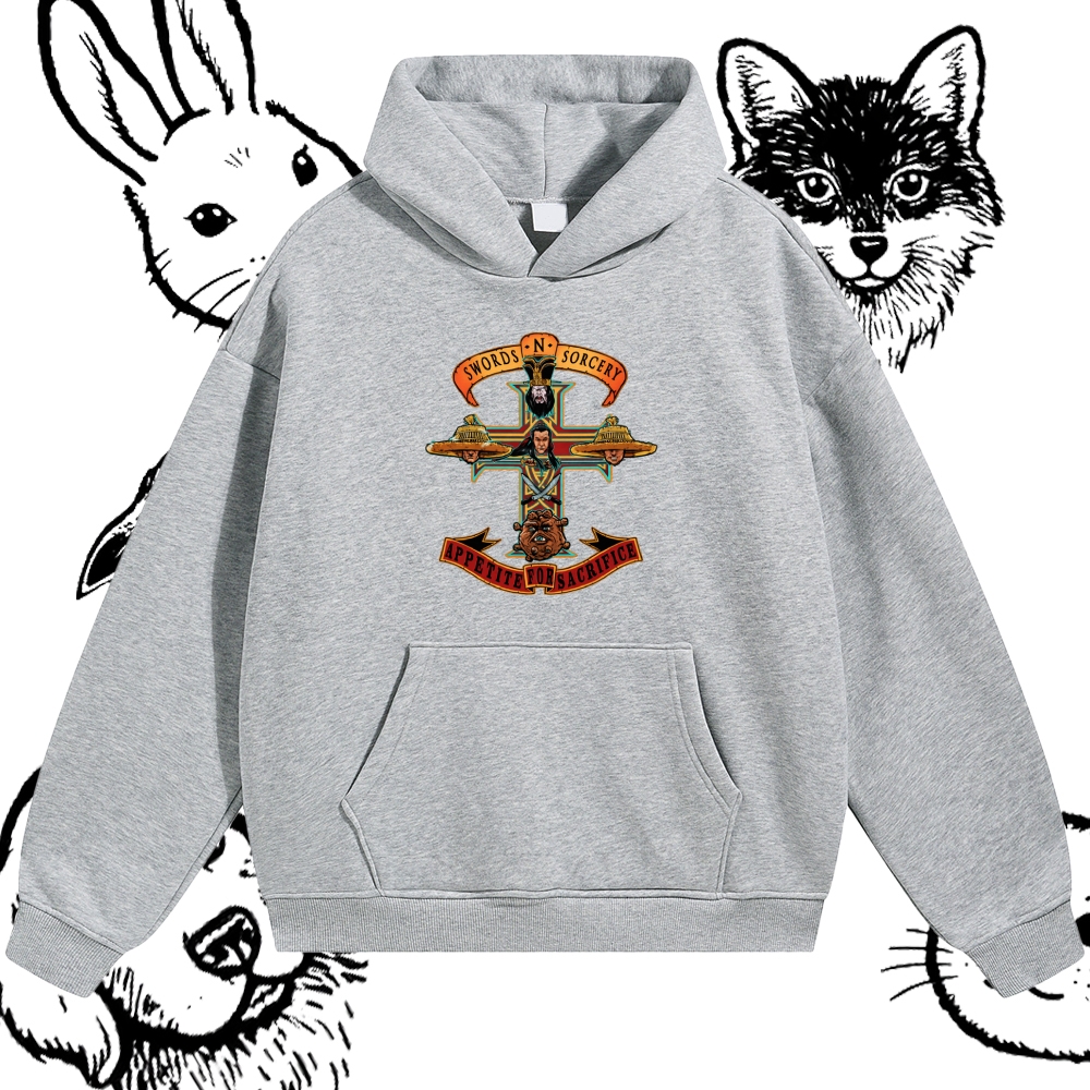 Appetite For Sacrifice Cotton Blend Classic Fit Unisex Hoodie