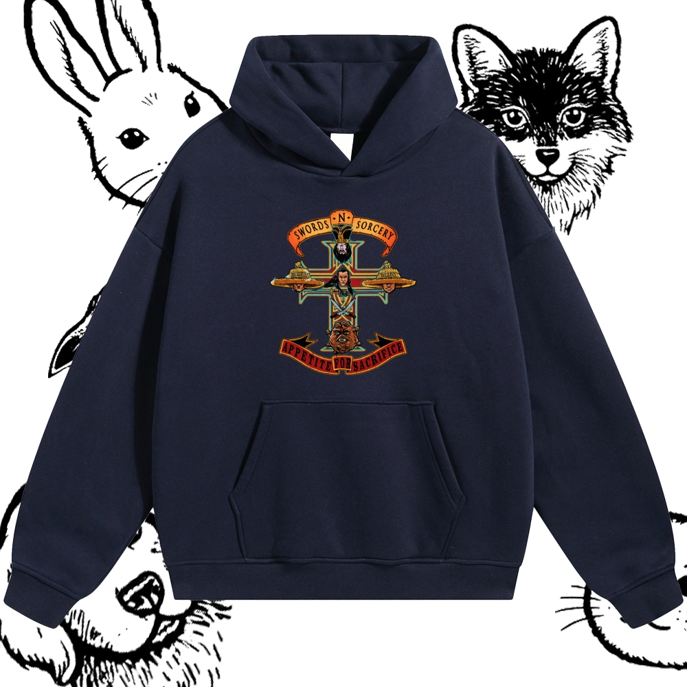 Appetite For Sacrifice Cotton Blend Classic Fit Unisex Hoodie