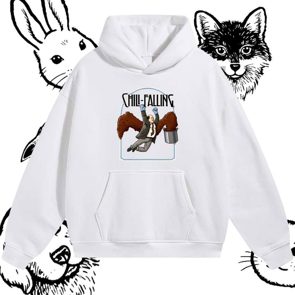 Kevin Chili Falling Epic Cotton Blend Classic Fit Unisex Hoodie