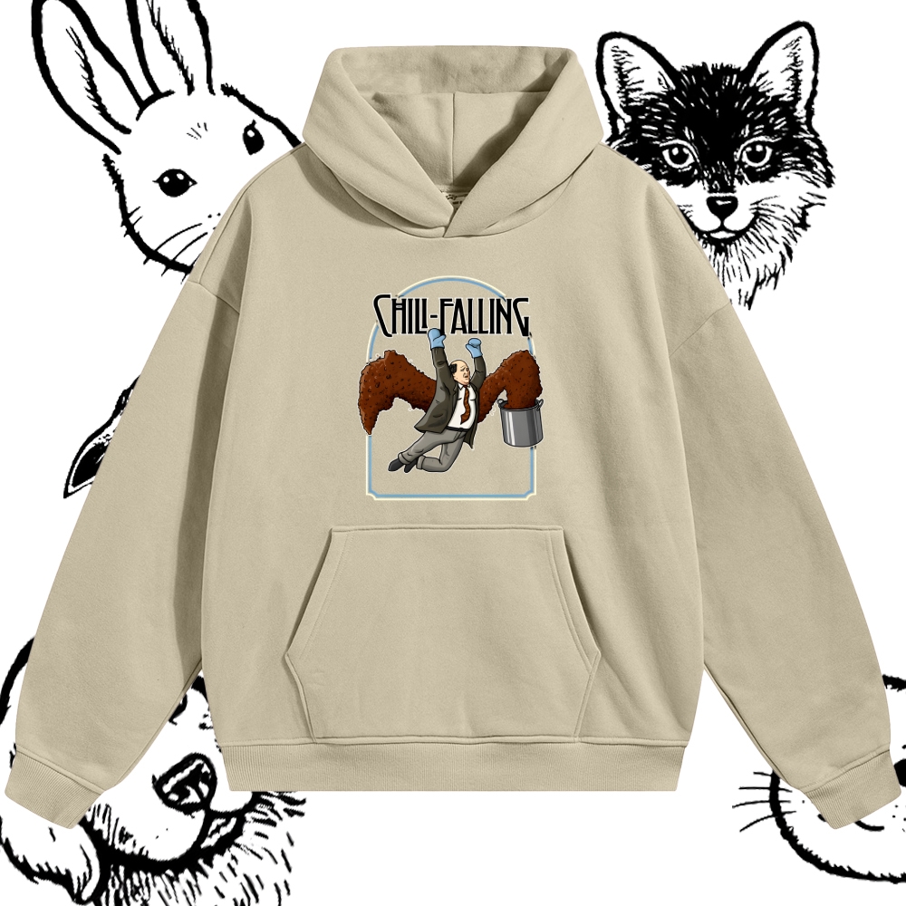 Kevin Chili Falling Epic Cotton Blend Classic Fit Unisex Hoodie