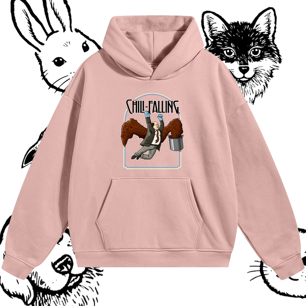 Kevin Chili Falling Epic Cotton Blend Classic Fit Unisex Hoodie