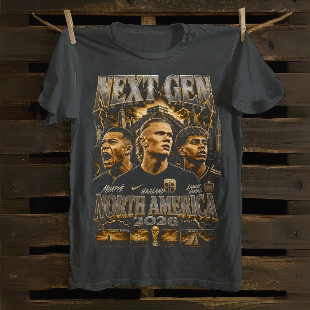 Next Gen: North America 2026 Football Icons cotton T-shirt