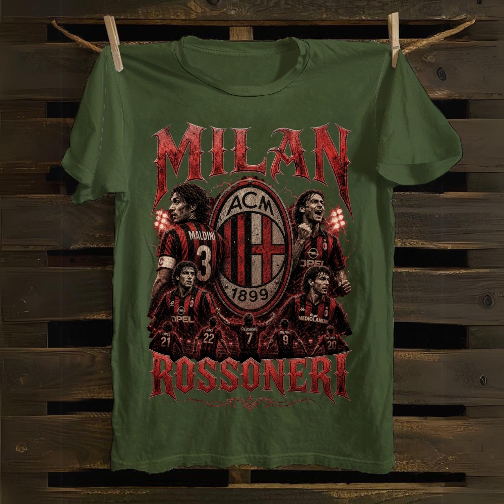 Rossoneri cotton T-shirt