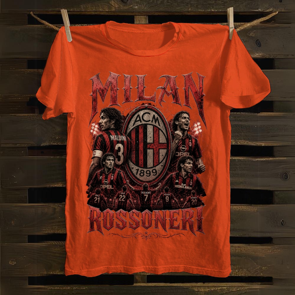 Rossoneri cotton T-shirt