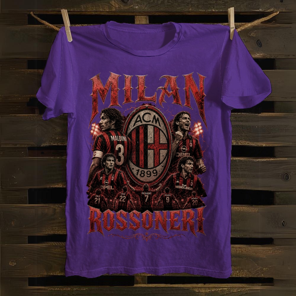 Rossoneri cotton T-shirt
