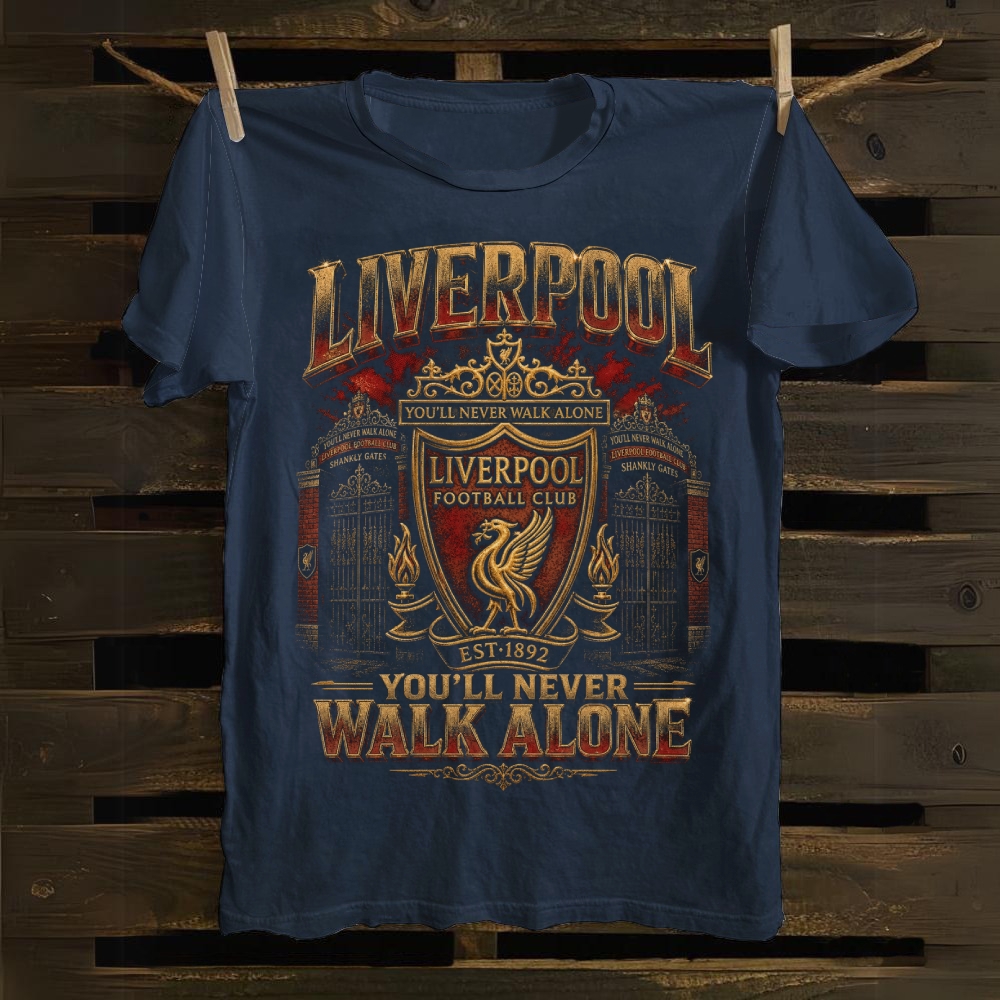 Liverpool: The Eternal Anfield Soul cotton T-shirt