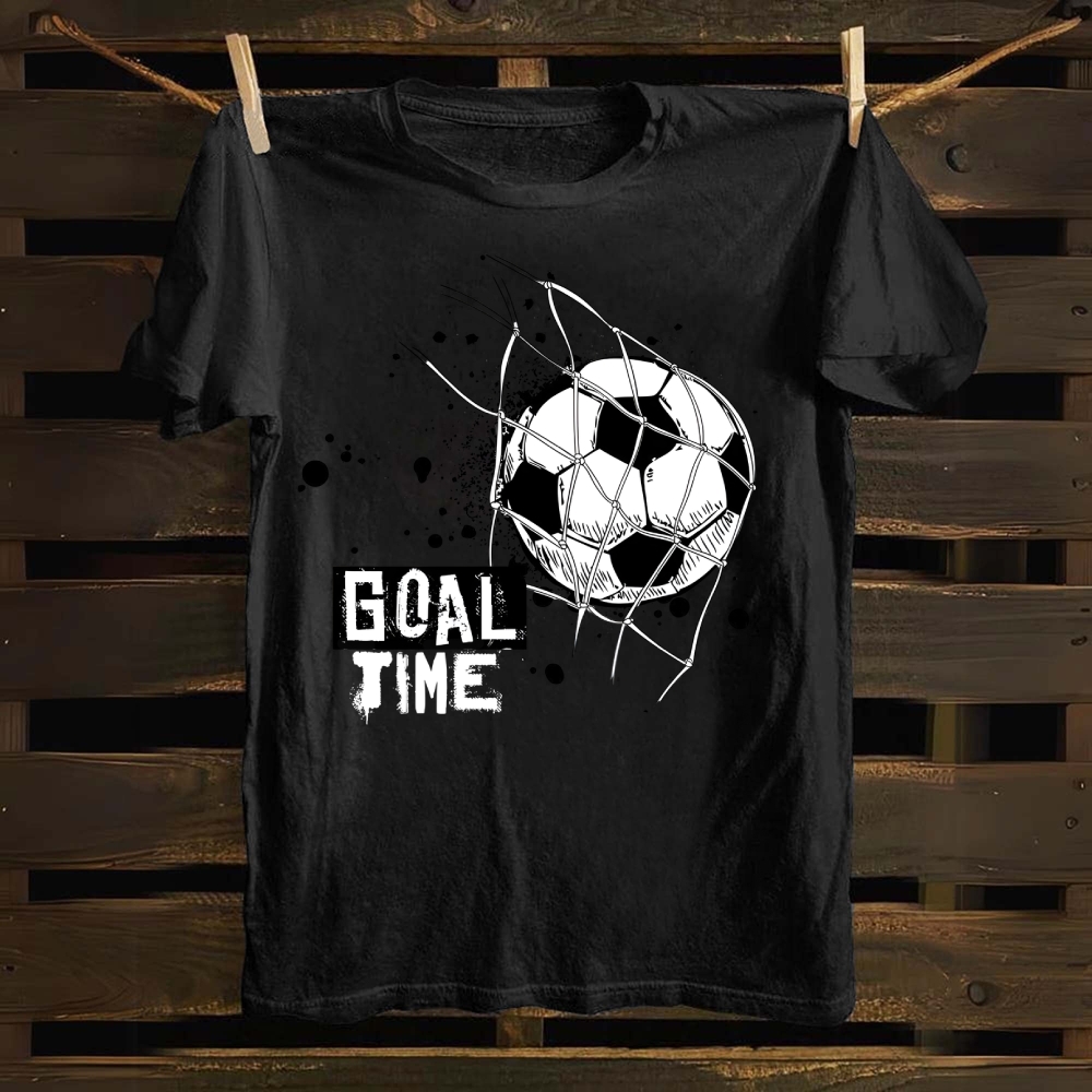 Soccer: The Moment Of Goal Explosion cotton T-shirt