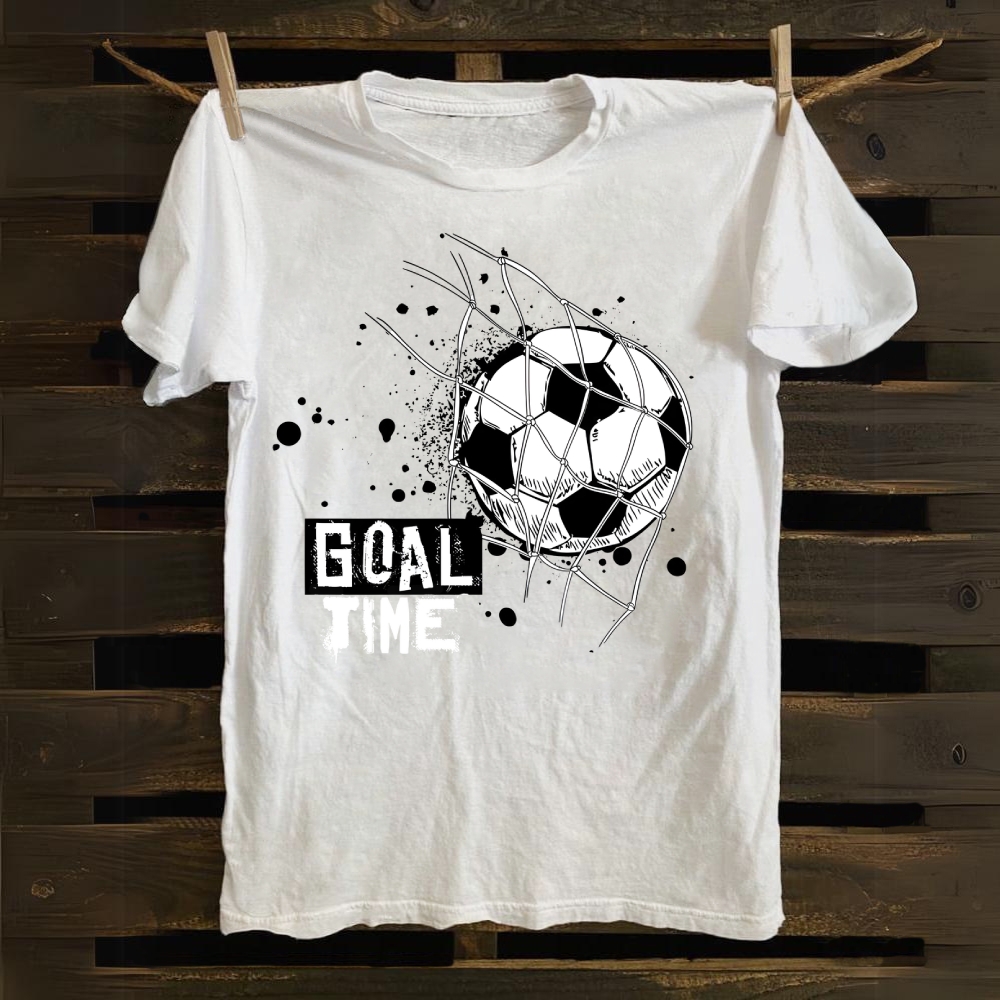 Soccer: The Moment Of Goal Explosion cotton T-shirt