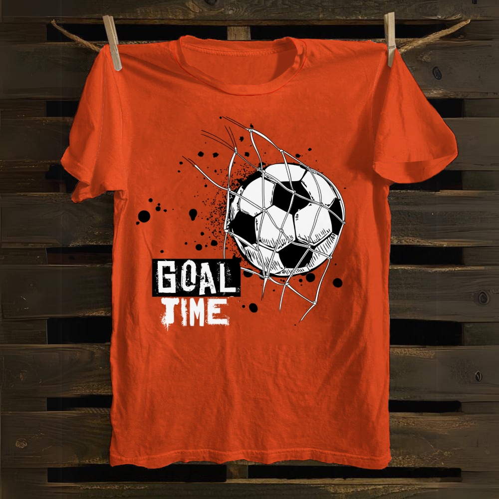 Soccer: The Moment Of Goal Explosion cotton T-shirt