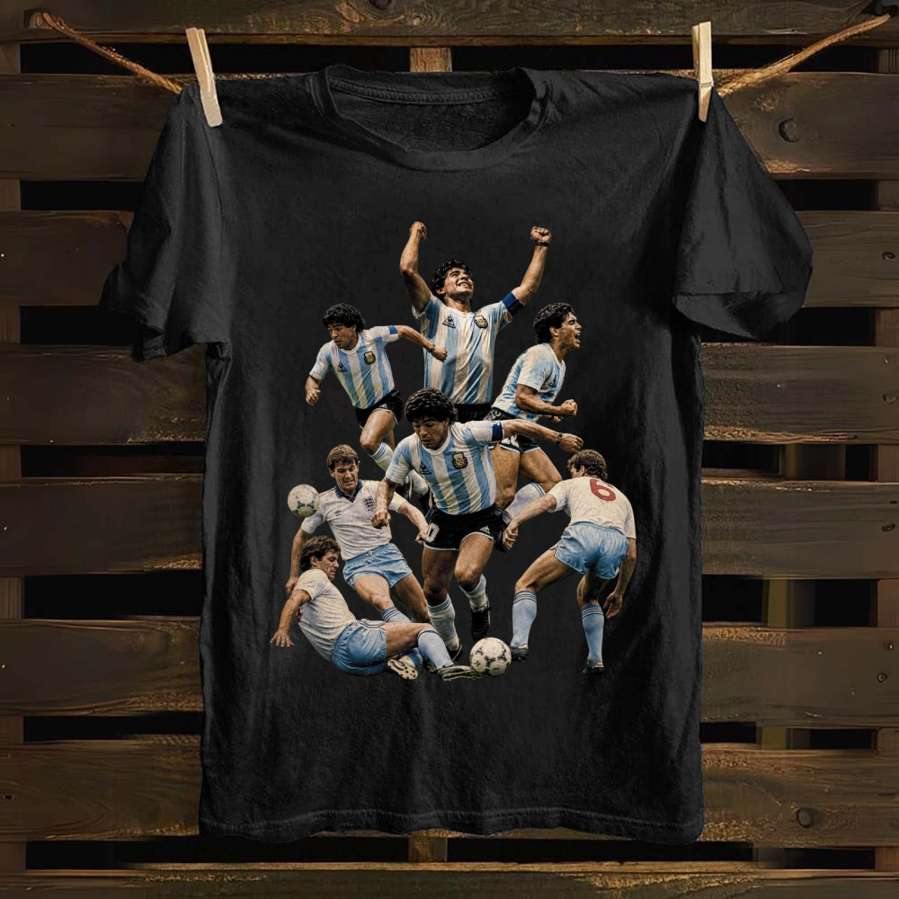 Golden Boy Maradona Eternal Glory cotton T-shirt