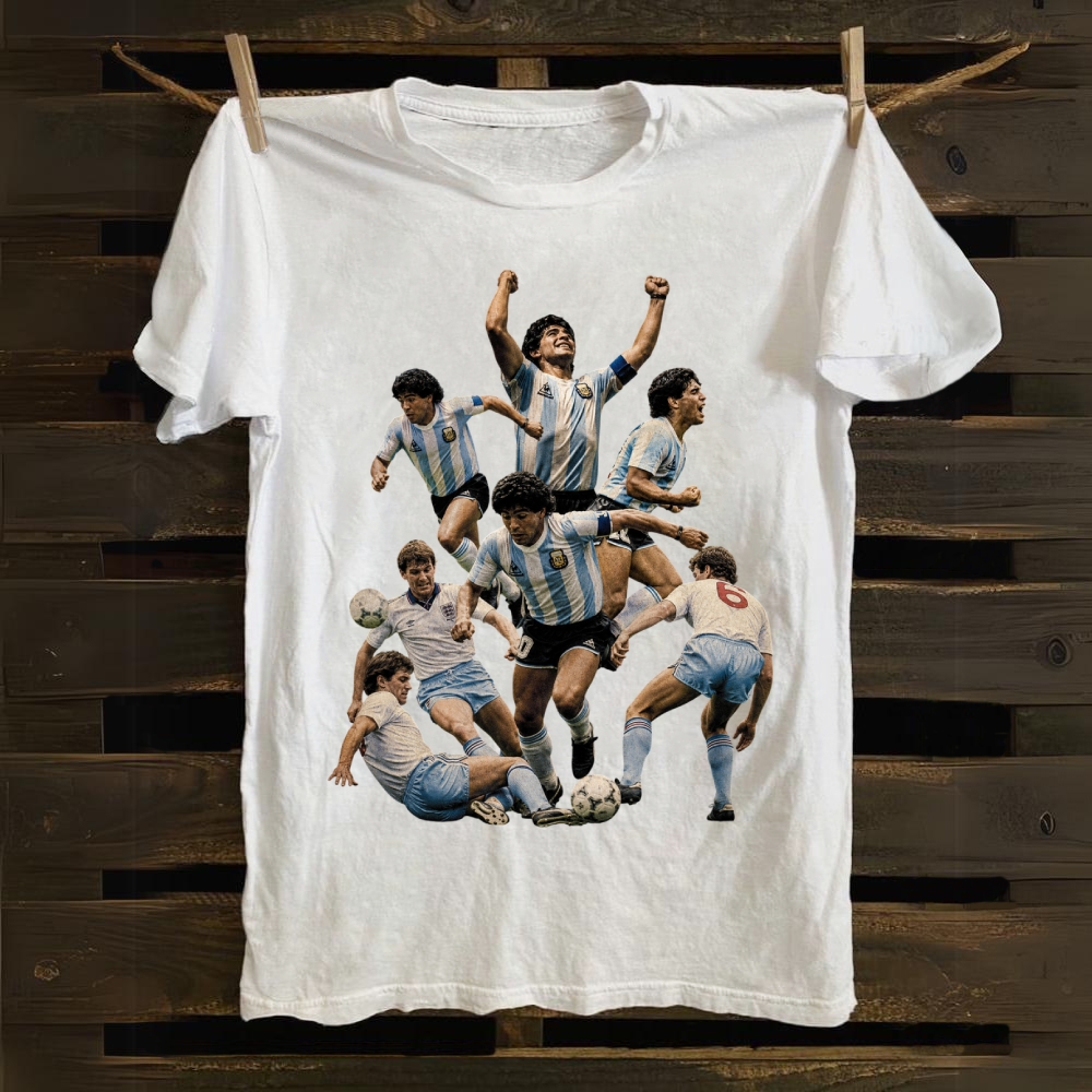 Golden Boy Maradona Eternal Glory cotton T-shirt
