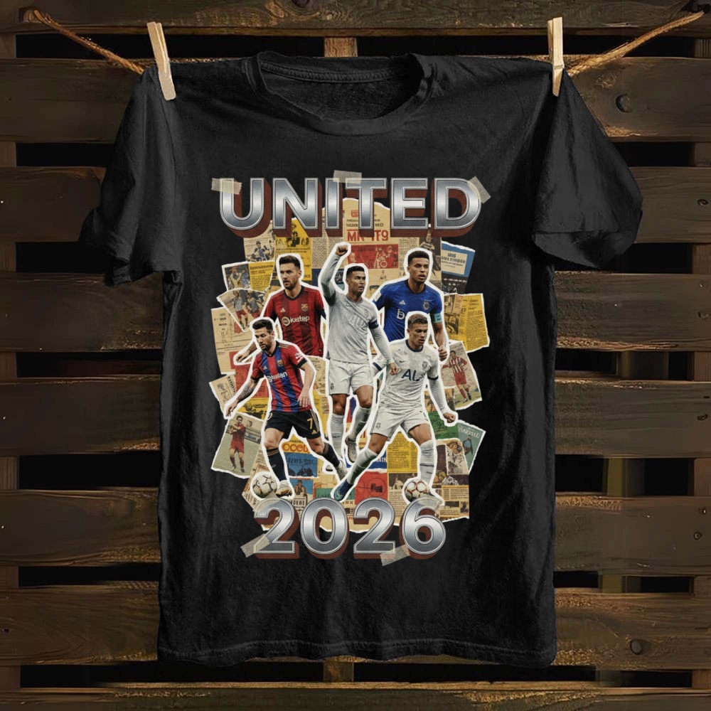 United 2026: The Soccer Stars Scrapbook Legend cotton T-shirt