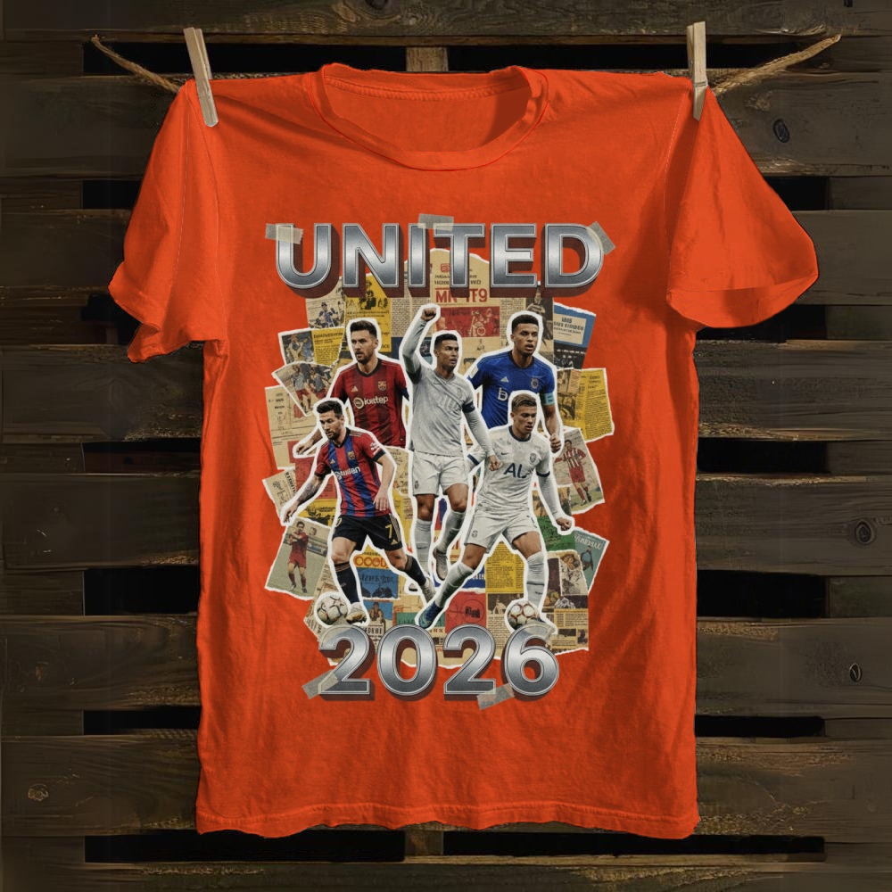 United 2026: The Soccer Stars Scrapbook Legend cotton T-shirt