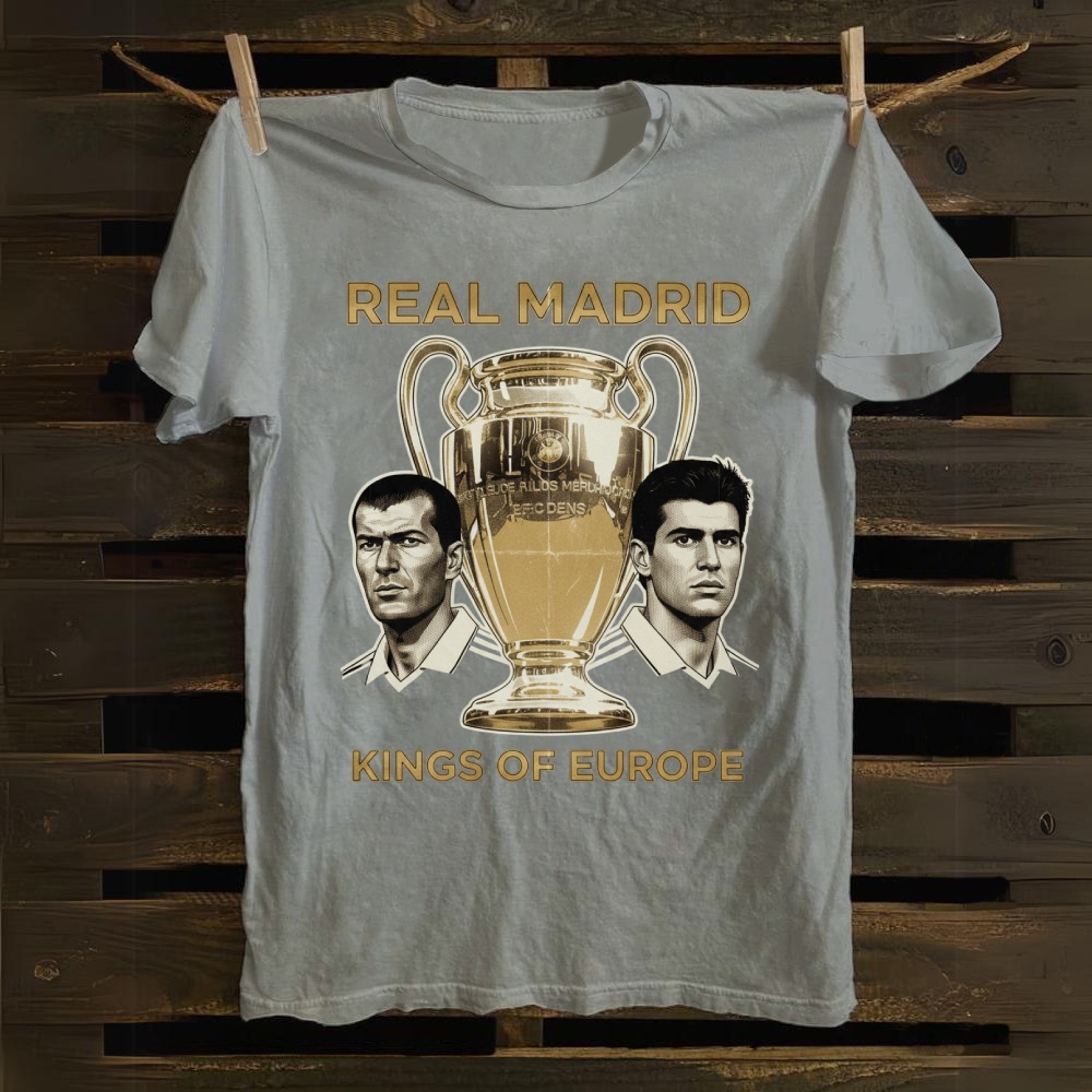 Real Madrid: The Kings Of Europe Icons cotton T-shirt