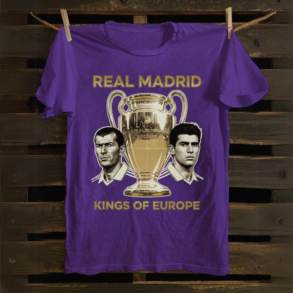 Real Madrid: The Kings Of Europe Icons cotton T-shirt